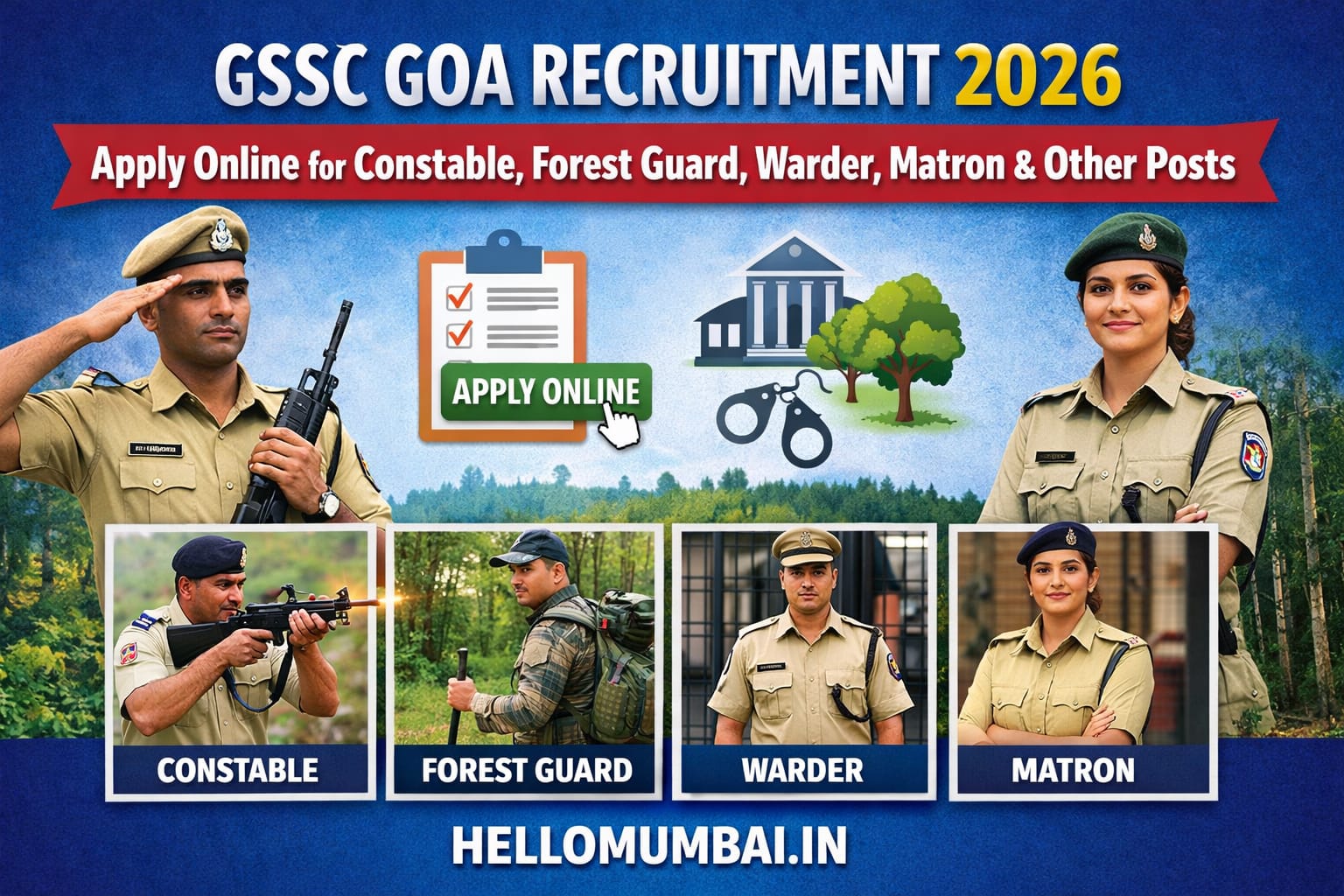 Goa Staff Selection Commission Recruitment 2026: Group C Posts Notification Released