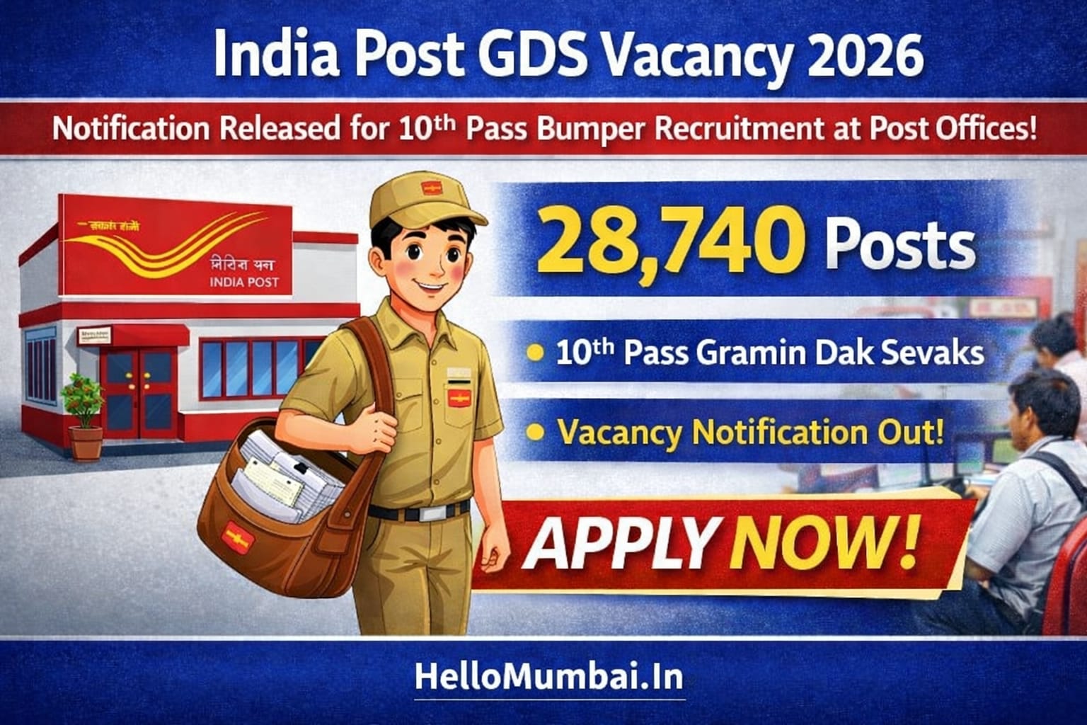 India Post GDS Vacancy 2026