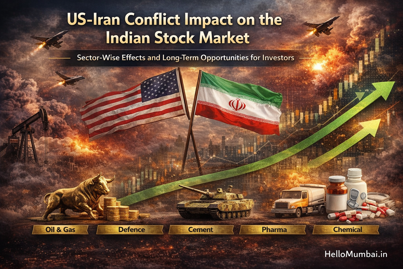US–Iran Conflict Impact on the Indian Stock Market: Sector-Wise Effects and Long-Term Opportunities for Investors