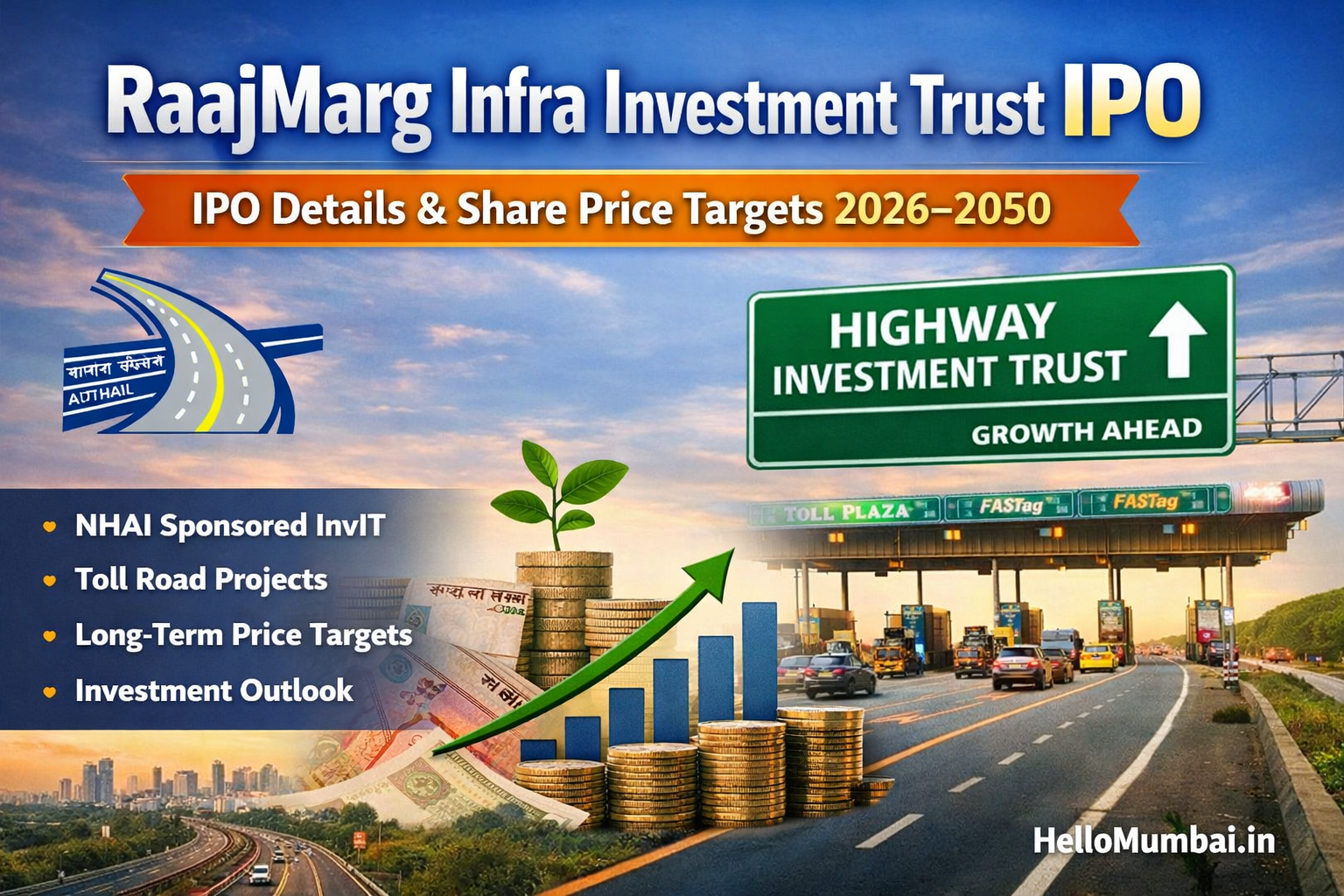 RaajMarg Infra Investment Trust IPO Date