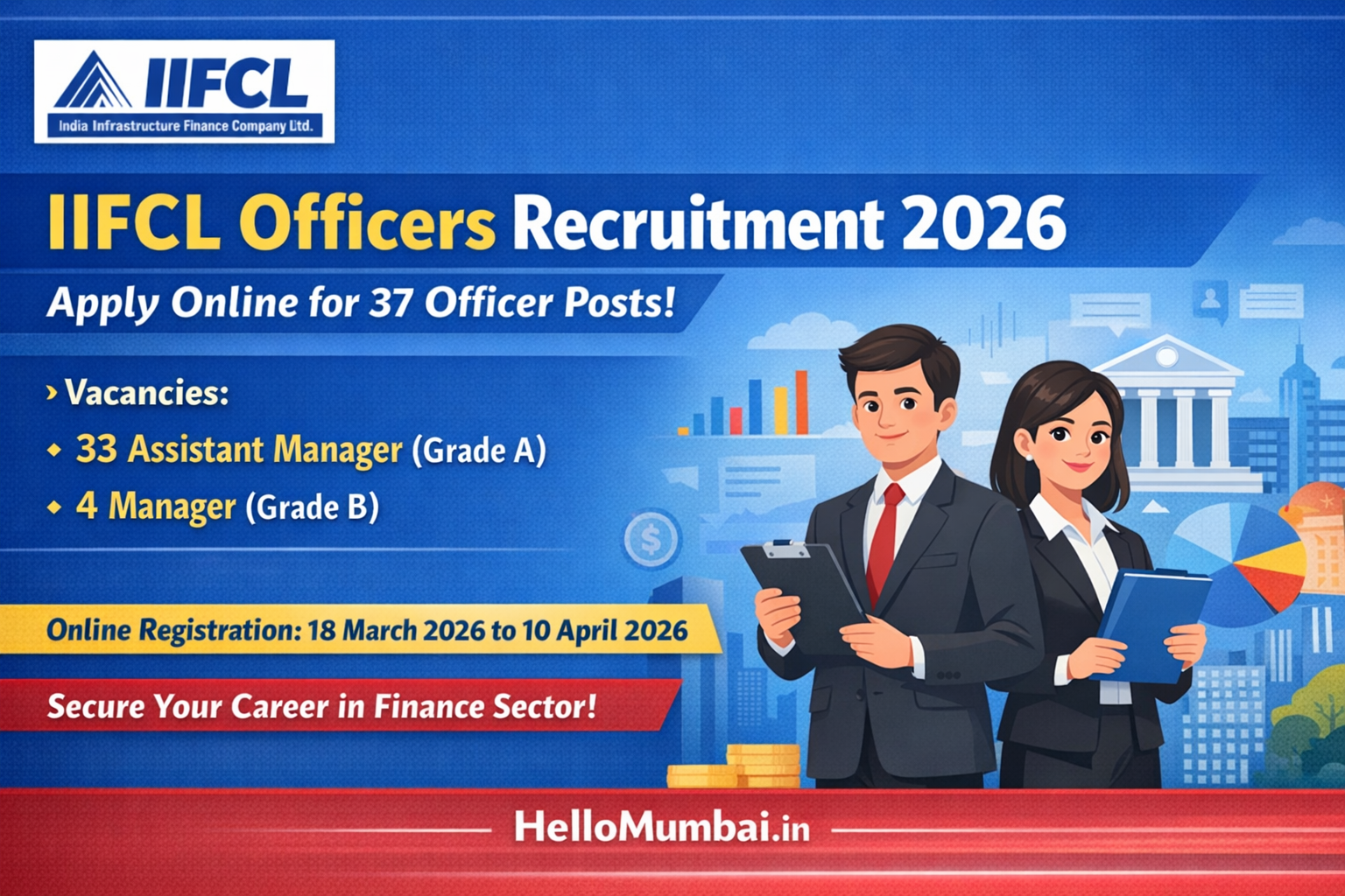 IIFCL Officers Recruitment 2026: Apply Online