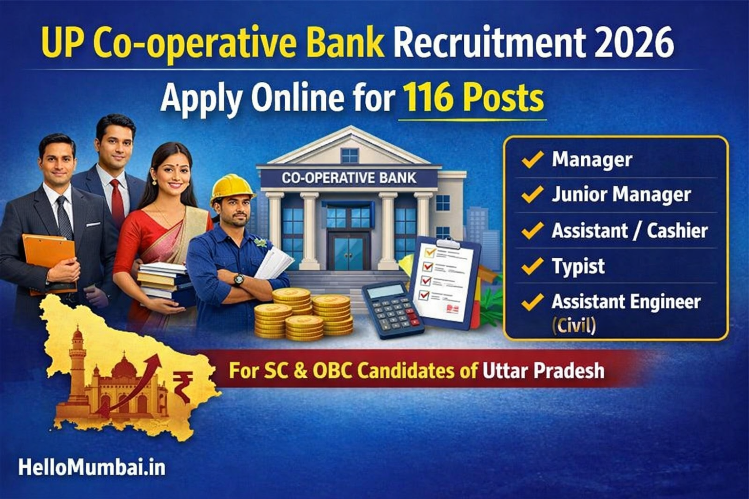 UP Co-operative Bank Recruitment 2026